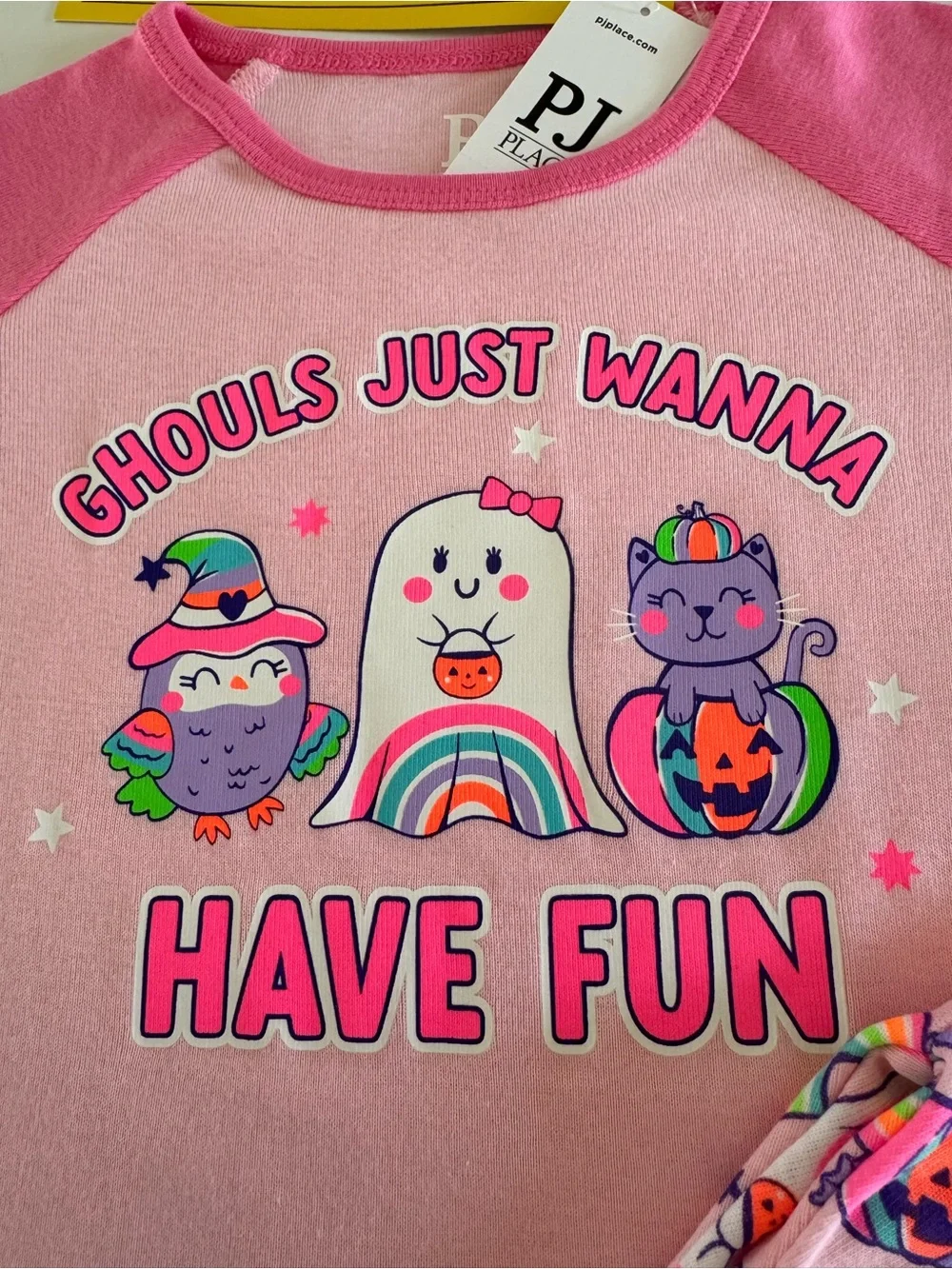 Toddler Ghouls Just Wanna Have Fun Halloween Pajamas Glow in the Dark Girls’ 2T
